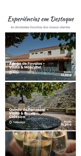 Mobile Website Portugal by Wine